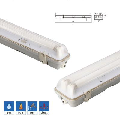 China Tri-proof Warehouse Lamp Replacement T8 Outdoor Industrial Waterproof Emergency Ip65 Led Tube Light for sale