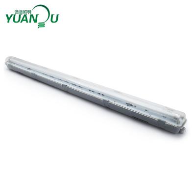 China Parking Lot Parking Lot Tube T8 Single Fluorescent Fixture Triproof Led Light for sale