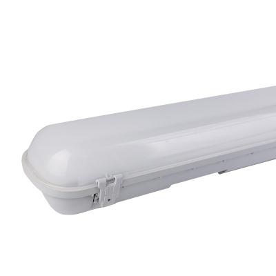 China Waterproof Warehouse IP65 LED Lighting Fixture 130LM/W Dustproof Light Fixture 5ft 1.5m for sale