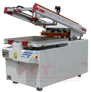 China Semi automatic flatbed screen printer, semi auto flat screen printing machine, semi automatic screen printer for sale