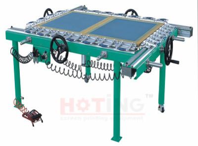 China Mechanical mesh stretching machine, screen stretching machine, screen printing mesh stretcher, screen stretcher for sale