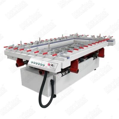 China Electrical high precision screen stretching machine for sale