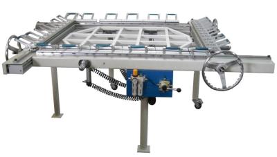 China Vibrating screen stretching machine, stainless steel mesh thieve stretcher, vibrating screen sus stretcher for sale