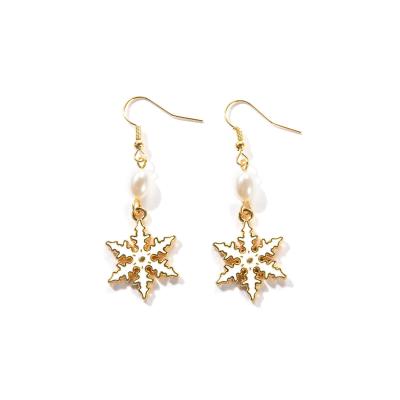 China Christmas Gift and New Year Gifts Snowflake Earrings Combine Earings for sale