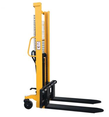 China Hydraulic 1t 3M Hand Manual Stacker Forklift Stacker 3000kg 1500kg Hydraulic Hand Stacker for sale