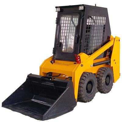 China Wholesale Cheap  Skid Steer Loader Wheel Loader Earthmoving Machinery Skid Steer for sale