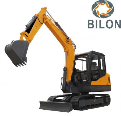 China 4.3KM/H Road Builder Excavator , 6500kg Weight Hydraulic Crawler Excavator for sale