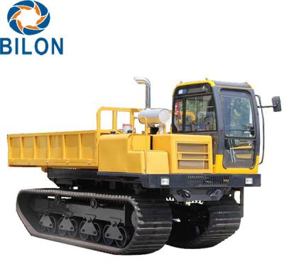 China High Performance Crawler Dump Truck 9T Garden Hydraulic Crawler for sale