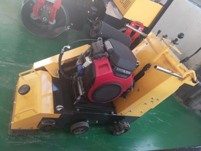 China Speed 3000rpm Concrete Scarifier Machine / 24HP Road Milling Machine With Honda Gasoline GX690 for sale