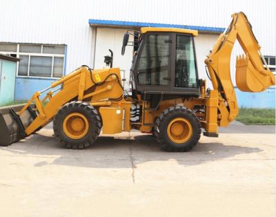 China 100HP Yuchai Engine 1m3 4X4 3 Ton Backhoe Loader for sale