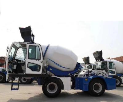 China 60kw Mini Self Loading 1.2cbm Concrete Mixer Truck for sale