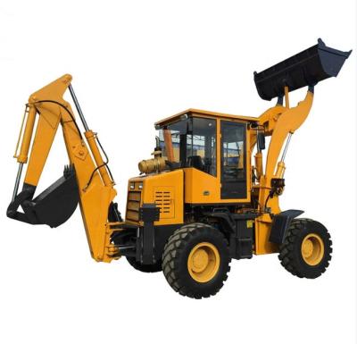 China 37KW Multifunctional 0.5CBM Front End Loader Backhoe for sale