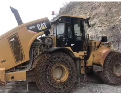 China 262HP 9T usou o carregador da roda da máquina 966h de Caterpillar à venda