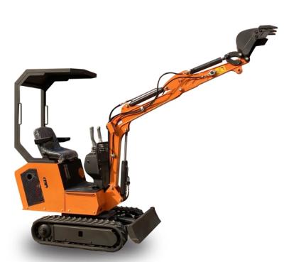 China Rubber Track 12HP  0.025m3 0.8T Hydraulic Mini Excavator for sale