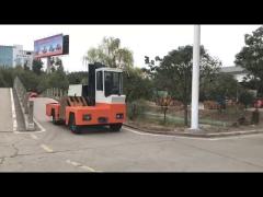 Chinese New Condition 5Ton Engine-powered Side loading Forklift Truck with 85KW ISUZU Engine