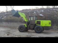 2.5ton Bucket Front End Wheel Loader Machine Small Telehandler Telescopic Forklift