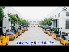 Diesel Vibratory Road Roller Pneumatic 3 Ton Hydraulic Steering For Asphalt