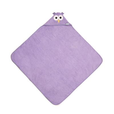 China Wholesale QUICK DRY Hooded Owl Design Baby Bath Towel China Supplier 100% Cotton Hooded Towel for sale