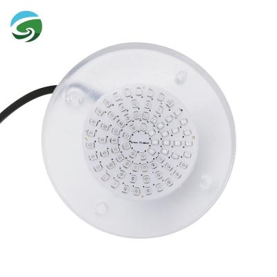 China Flat Type LED Swimming Pool Underwater Light Soft Soft Resin Filled for sale