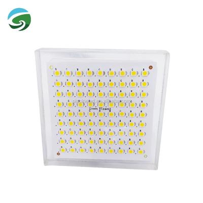 China DC 12V Single Color Flexible LED Swimming Pool Piscina Light Luces LED 70*70*10mm for sale