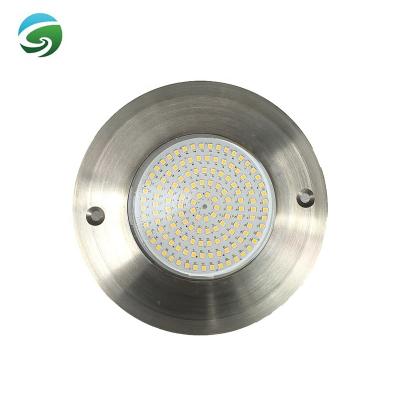 China Slim Pool 12V 8mm Resin Filled Flat Swimming Pool Color Changing Led Underwater Light for sale