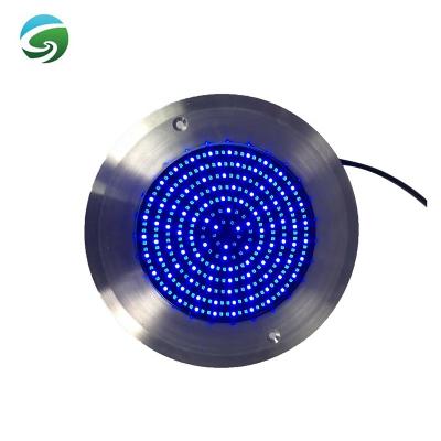 China Ultra Thin Led Swimming Pool Lights Stainless Steel Piscinas Submerge Led Lights for sale