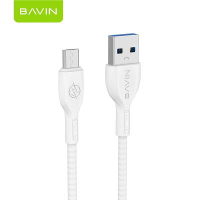 China Best Mobile Phone BAVIN QC3.0 Micro USB Cell Phone Cable SellersLightning Type-C Cables Power Data Cable for sale