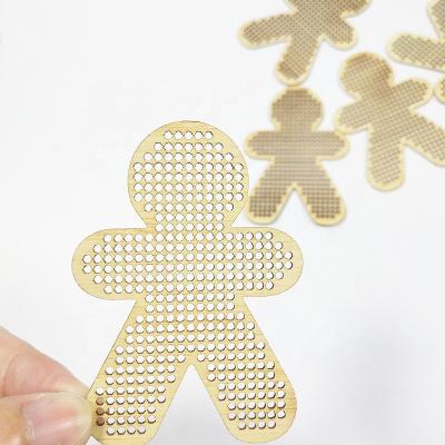 China China factory customer plywood laser crafts cut wood craft for sale humanoid crafts for sale