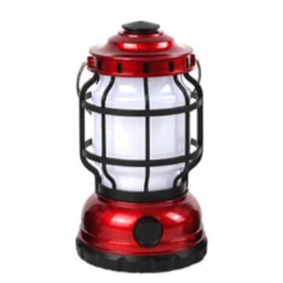 China Solar Powered Outdoor USB LED Light Household Emergency Camping Rechargeable Hand Lamp Camping Light for sale