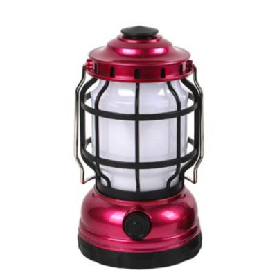 China Solar Powered Outdoor USB LED Light Household Emergency Camping Rechargeable Hand Lamp Camping Light for sale