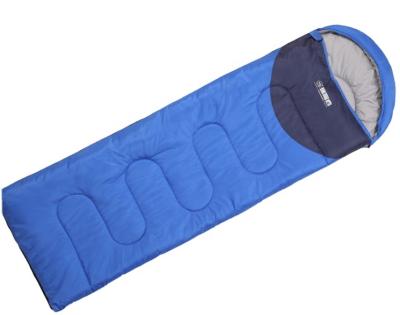 China Autumn And Winter Travel Adult Outdoor Warm Indoor Camping Envelope Type Bottom Cotton Separated Double Envelope Sleeping Bag Type for sale