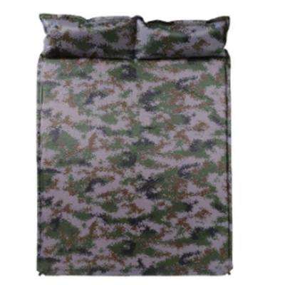 China Mat Self Inflating Camouflage Outdoor Sleep Pad Camping Inflatable Ultralight Self-Inflating Mat 75D Spring Double Cloth Underwoven 75D Double Cloth Inflatable Mat for sale