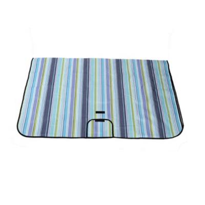 China Portable Picnic Mat Color Bag Border Water Mat Waterproof EVA Beach Folding Mat New Thickened Oxford Outdoor for sale