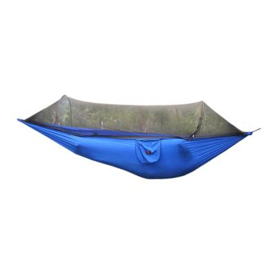 China Modern Outdoor Mosquito Hammock Control Hammock Chair Swing Aerial Mosquito Net Tent Open Quickly Without Pulling The Rope for sale