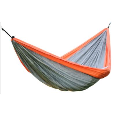 China Modern Outdoor Double Parachute Cloth Nylon Hammock Rotating Hammock Leisure Indoor Adult And Outdoor Outdoor for sale