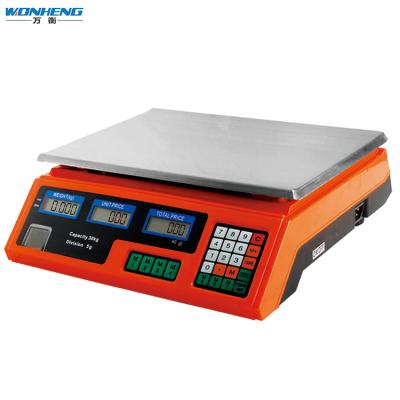 China 220V 30kg Price Computing Electronic Digital Counting Weight Balance Scale 30kg for sale