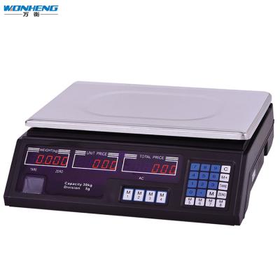 China Newest Design Good Quality 30kg Electronic Scales 30kg 40kg for sale