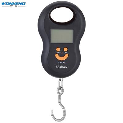 China Portable LCD Digital Weighing Scale Luggage 50kg Portable Hanging Scale 50kg / 10g for sale