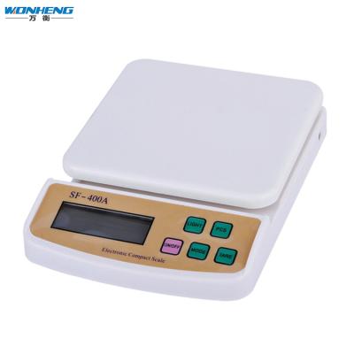 China G Durable Using Low Price Sf-400 White Plastic Platform Kitchen Digital Scales for sale