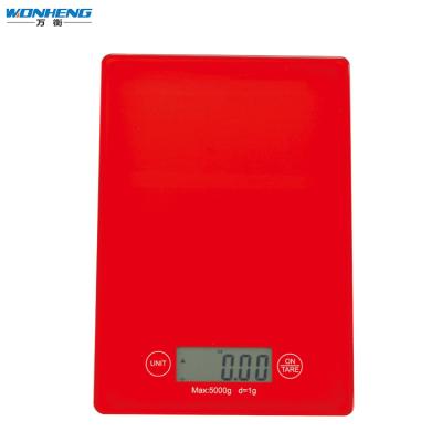 China Widely Used Special Design 23*16*2 cm Digital Kitchen Scale 1G 23*16*2 cm for sale