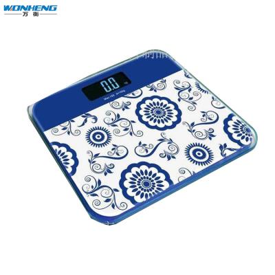 China Quality Price Suitable Bathroom Body Fat Guaranteed Personal Electronic Scales 22x19x2.8cm for sale