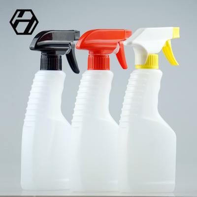 China HOGNHE Household Products OEM Botella De Plastico 350Ml Plastic Bottle Bottle With Colored Trigger Spray For Strong Cleaning Liquids for sale