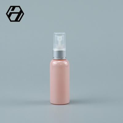 China OEM Plastiqu Tiny Colorful Empty Plastic Travel Size Face Makeup Spray Bottles Personal Care HOGNHE Bottle 50Ml For Liquid for sale