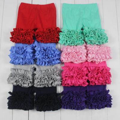 China Breathable Multi Color Cotton Wholesale Kids Clothing Shorts Summer Boutique Clothes Babies Icing Shorts Soft for sale