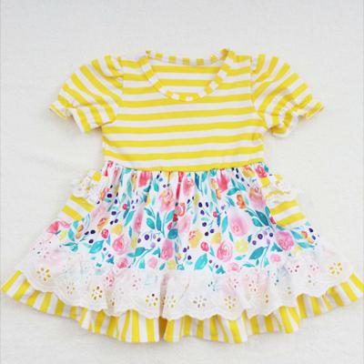 China 2022 Latest Washable Kids Dress New Designs Boutique Girls Dresses Baby Dresses For Fall for sale