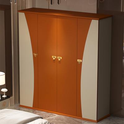 China Other hot sale luxury wardrobe closet cabinet two doors for home decorations for sale