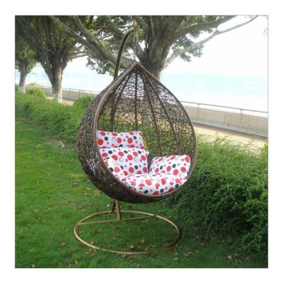 China Modern Leisure With Cushions Garden Outdoor Furniture Swing Chair for sale