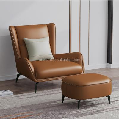 China Wholesale recliner chair lounge chair factory lounge reclining leather convertible for bedroom decoration for sale