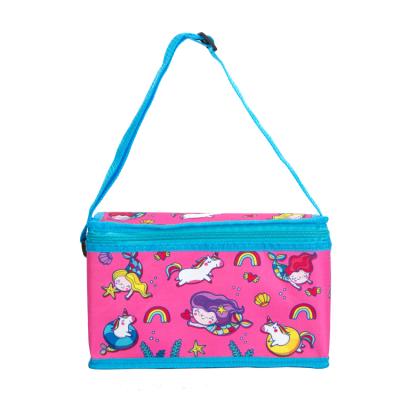 China Waterproof High Quality Long Handles Insulated Bag Cooler Lunch Bag With Printing for sale