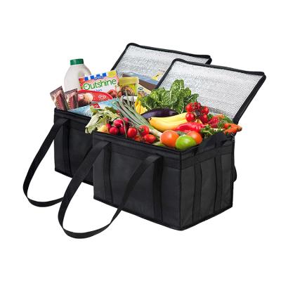 China High Quality Thermal Insulated Collapsible Reusable Cooler Bag Waterproof For Picnic for sale